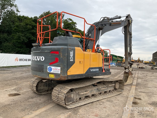 2018 Volvo EC140EL Tracked Excavator - Beltegraver: bilde 4 2018 Volvo EC140EL Tracked Excavator - Beltegraver: bilde 4