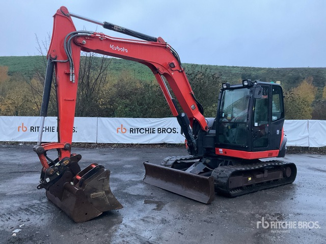 2019 Kubota KX080-4 Tracked Excavator - Beltegraver: bilde 2 2019 Kubota KX080-4 Tracked Excavator - Beltegraver: bilde 2