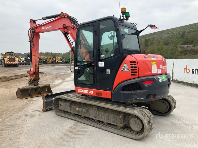 2019 Kubota KX080-4A 2019 Kubota KX080-4A Tracked Excavator Tracked Excavator - Beltegraver: bilde 3 2019 Kubota KX080-4A 2019 Kubota KX080-4A Tracked Excavator Tracked Excavator - Beltegraver: bilde 3