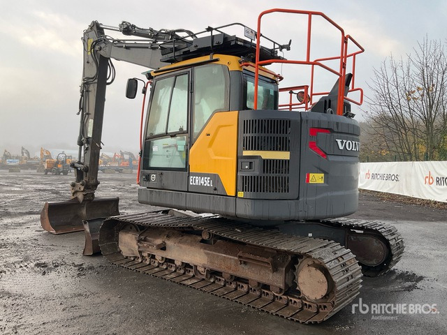2019 Volvo ECR145EL Tracked Excavator - Beltegraver: bilde 4 2019 Volvo ECR145EL Tracked Excavator - Beltegraver: bilde 4