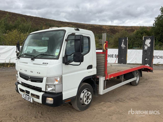 2021 Mitsubishi Canter 4x2 Flatbed Truck - Planbil: bilde 1 2021 Mitsubishi Canter 4x2 Flatbed Truck - Planbil: bilde 1