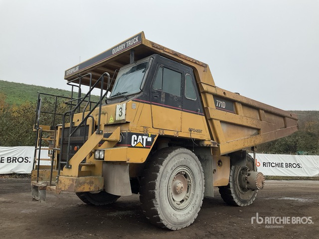 Cat 771D - Tipptruck: bilde 2 Cat 771D - Tipptruck: bilde 2