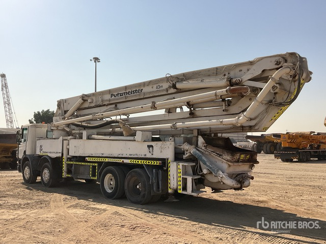 1997 Scania 1997 Putzmeister BSF 43.15 FM 4 ... Concrete Pump Truck - Betongpumpe: bilde 2 1997 Scania 1997 Putzmeister BSF 43.15 FM 4 ... Concrete Pump Truck - Betongpumpe: bilde 2