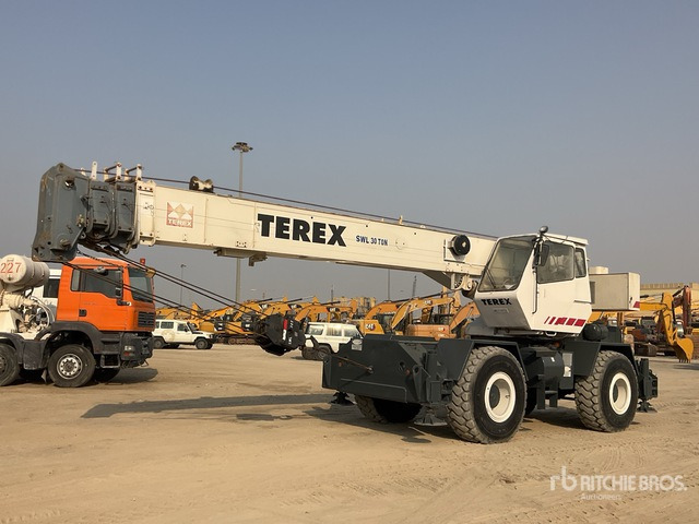 2000 Terex RT230 30 ton 4x4x4 Rough Terrain Crane - Røff terreng kran: bilde 1 2000 Terex RT230 30 ton 4x4x4 Rough Terrain Crane - Røff terreng kran: bilde 1
