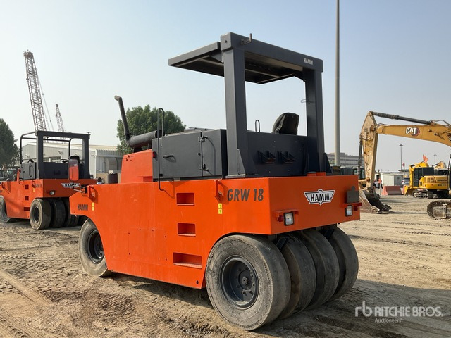 2003 Hamm GRW18 8 Wheel Pneumatic Roller - Gummihjuls vals: bilde 4 2003 Hamm GRW18 8 Wheel Pneumatic Roller - Gummihjuls vals: bilde 4