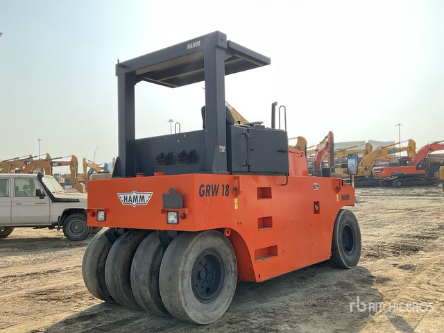 2003 Hamm GRW18 8 Wheel Pneumatic Roller - Gummihjuls vals: bilde 3 2003 Hamm GRW18 8 Wheel Pneumatic Roller - Gummihjuls vals: bilde 3