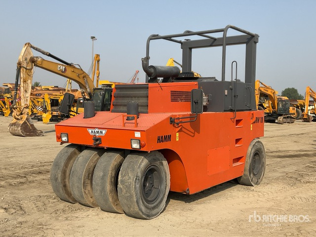 2003 Hamm GRW18 8 Wheel Pneumatic Roller - Gummihjuls vals: bilde 3 2003 Hamm GRW18 8 Wheel Pneumatic Roller - Gummihjuls vals: bilde 3