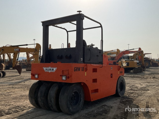 2003 Hamm GRW18 8 Wheel Pneumatic Roller - Gummihjuls vals: bilde 5 2003 Hamm GRW18 8 Wheel Pneumatic Roller - Gummihjuls vals: bilde 5