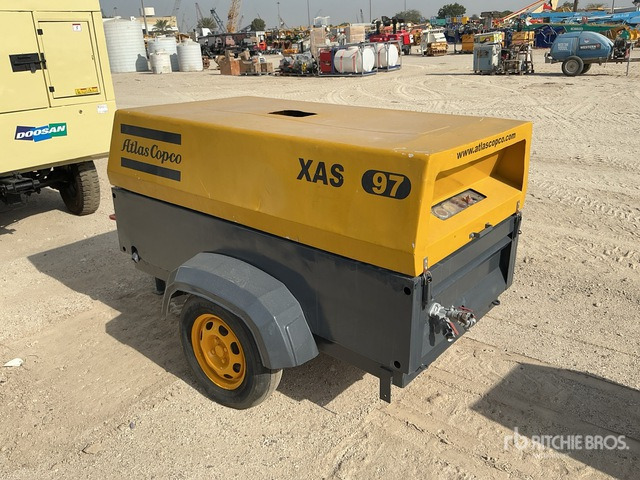 2007 Atlas Copco XAS97DD Mobile Air Compressor - Luftkompressor: bilde 2 2007 Atlas Copco XAS97DD Mobile Air Compressor - Luftkompressor: bilde 2
