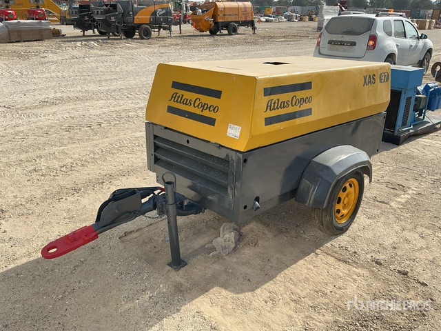 2007 Atlas Copco XAS97DD Mobile Air Compressor - Luftkompressor: bilde 1 2007 Atlas Copco XAS97DD Mobile Air Compressor - Luftkompressor: bilde 1