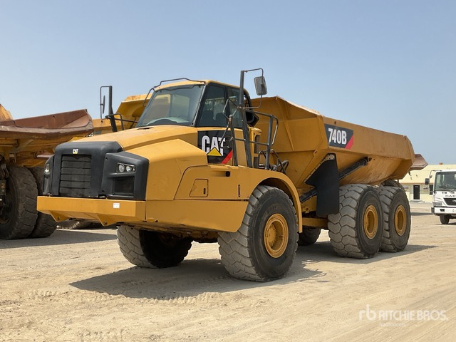 2012 Cat 740B - Rammestyrt dumper: bilde 1 2012 Cat 740B - Rammestyrt dumper: bilde 1