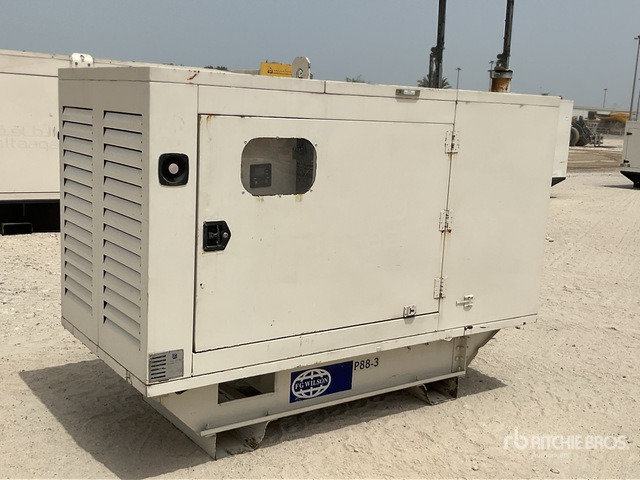 2014 FG Wilson P88 3 100 kVA Skid-Mounted (Inoperable) Generator Set - Elektrisk generator: bilde 1 2014 FG Wilson P88 3 100 kVA Skid-Mounted (Inoperable) Generator Set - Elektrisk generator: bilde 1