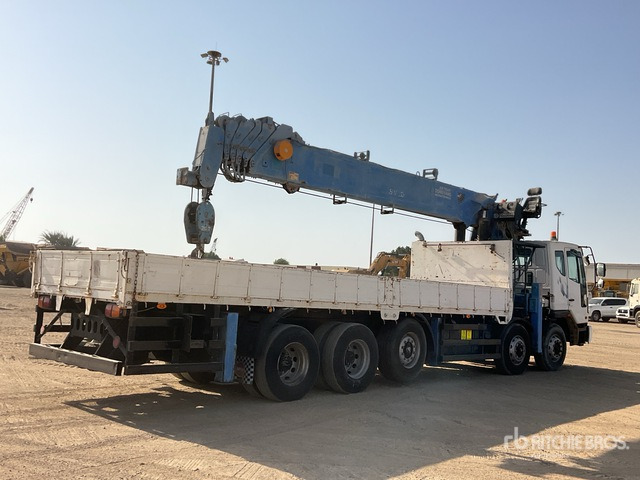 2015 Tata Daewoo Novus SE 2015 Dong Yang SS7506S 20 ton S ... Flatbed Truck with Crane - Planbil, Kranbil: bilde 3 2015 Tata Daewoo Novus SE 2015 Dong Yang SS7506S 20 ton S ... Flatbed Truck with Crane - Planbil, Kranbil: bilde 3