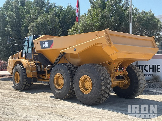 2018 Cat 745 - Rammestyrt dumper: bilde 4 2018 Cat 745 - Rammestyrt dumper: bilde 4
