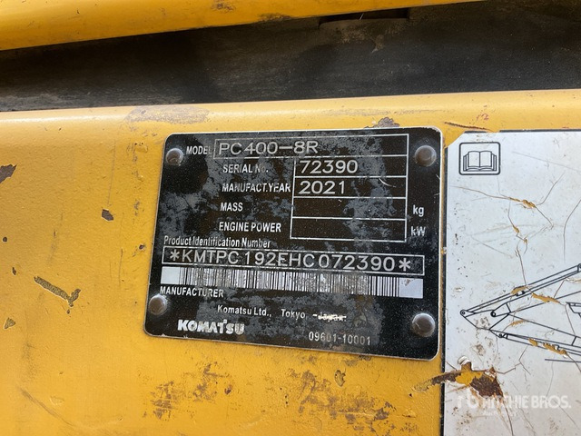 2021 Komatsu PC400-8R - Beltegraver: bilde 2 2021 Komatsu PC400-8R - Beltegraver: bilde 2