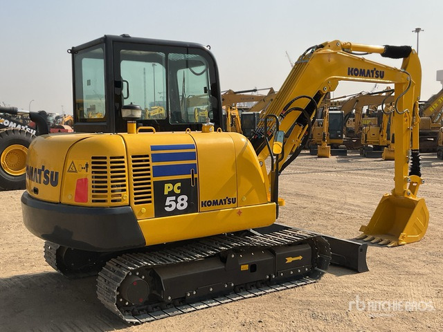 2022 Komatsu PC58-8 Mini Excavator: <6.6t - Minigraver: bilde 4 2022 Komatsu PC58-8 Mini Excavator: <6.6t - Minigraver: bilde 4