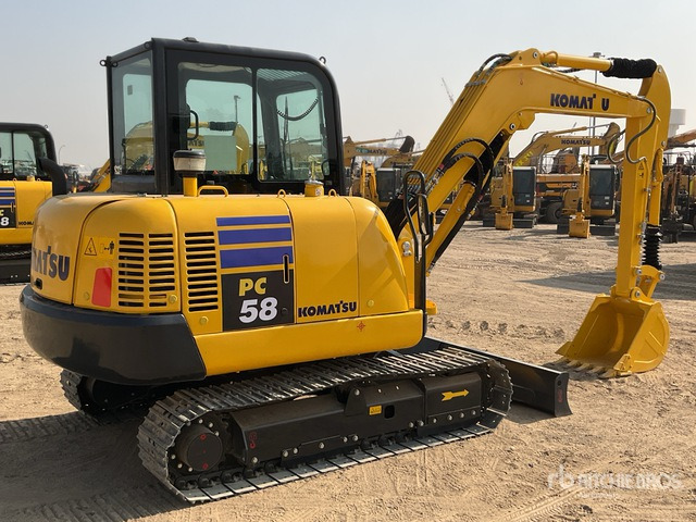 2022 Komatsu PC58-8 Mini Excavator: <6.6t - Minigraver: bilde 4 2022 Komatsu PC58-8 Mini Excavator: <6.6t - Minigraver: bilde 4