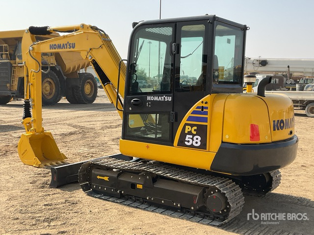 2022 Komatsu PC58-8 Mini Excavator: <6.6t - Minigraver: bilde 3 2022 Komatsu PC58-8 Mini Excavator: <6.6t - Minigraver: bilde 3