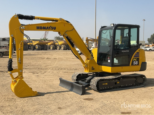 2022 Komatsu PC58-8 Mini Excavator: <6.6t - Minigraver: bilde 1 2022 Komatsu PC58-8 Mini Excavator: <6.6t - Minigraver: bilde 1