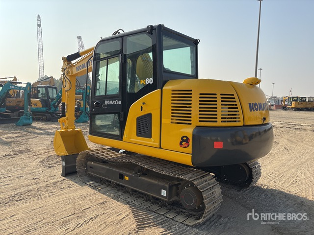 2022 Komatsu PC60-8 Mini Excavator: <6.6t - Minigraver: bilde 3 2022 Komatsu PC60-8 Mini Excavator: <6.6t - Minigraver: bilde 3