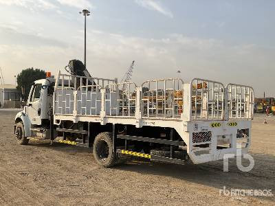 FREIGHTLINER Hiab 070A 4 ton Knuckle Boom on 4x2 - Planbil, Kranbil: bilde 2 FREIGHTLINER Hiab 070A 4 ton Knuckle Boom on 4x2 - Planbil, Kranbil: bilde 2
