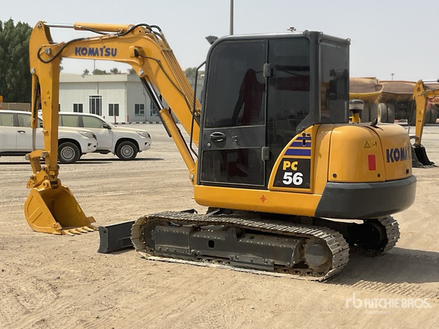 Komatsu PC56-7 - Minigraver: bilde 4 Komatsu PC56-7 - Minigraver: bilde 4