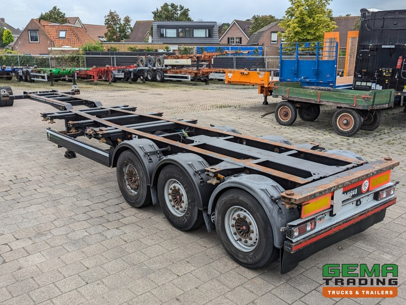 CIMC CIMC Silvergreen SC03 3-Assen SAF LiftAxle - DiscBrakes - 1x 20FT 2x 20FT 30FT 40FT - 5250KG (O1988) - Container-transport/ Vekselflak semitrailer: bilde 3 CIMC CIMC Silvergreen SC03 3-Assen SAF LiftAxle - DiscBrakes - 1x 20FT 2x 20FT 30FT 40FT - 5250KG (O1988) - Container-transport/ Vekselflak semitrailer: bilde 3