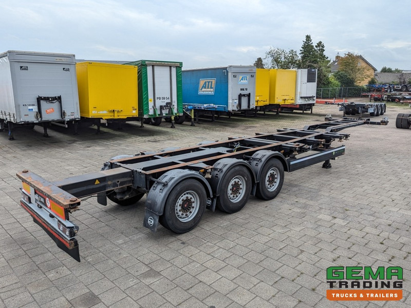 CIMC CIMC Silvergreen SC03 3-Assen SAF LiftAxle - DiscBrakes - 1x 20FT 2x 20FT 30FT 40FT - 5250KG (O1988) - Container-transport/ Vekselflak semitrailer: bilde 2 CIMC CIMC Silvergreen SC03 3-Assen SAF LiftAxle - DiscBrakes - 1x 20FT 2x 20FT 30FT 40FT - 5250KG (O1988) - Container-transport/ Vekselflak semitrailer: bilde 2