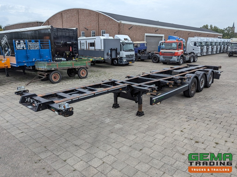 CIMC CIMC Silvergreen SC03 3-Assen SAF LiftAxle - DiscBrakes - 1x 20FT 2x 20FT 30FT 40FT - 5250KG (O1988) - Container-transport/ Vekselflak semitrailer: bilde 1 CIMC CIMC Silvergreen SC03 3-Assen SAF LiftAxle - DiscBrakes - 1x 20FT 2x 20FT 30FT 40FT - 5250KG (O1988) - Container-transport/ Vekselflak semitrailer: bilde 1