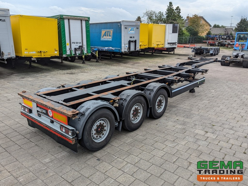 CIMC CIMC Silvergreen SC03 3-Assen SAF LiftAxle - DiscBrakes - 1x 20FT 2x 20FT 30FT 40FT - 5250KG (O1988) - Container-transport/ Vekselflak semitrailer: bilde 4 CIMC CIMC Silvergreen SC03 3-Assen SAF LiftAxle - DiscBrakes - 1x 20FT 2x 20FT 30FT 40FT - 5250KG (O1988) - Container-transport/ Vekselflak semitrailer: bilde 4