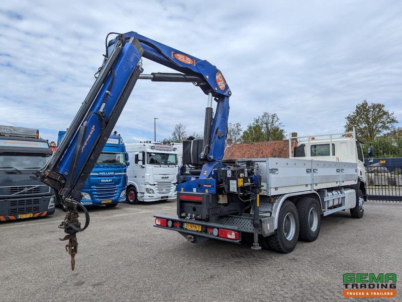 DAF CF 330 FAT 6x4 Dagcab Euro6A - Open laadbak 6.4m + PM 15522 - RadioGrafisch - Handgeschakeld - 08/2025APK - Planbil, Kranbil: bilde 2 DAF CF 330 FAT 6x4 Dagcab Euro6A - Open laadbak 6.4m + PM 15522 - RadioGrafisch - Handgeschakeld - 08/2025APK - Planbil, Kranbil: bilde 2