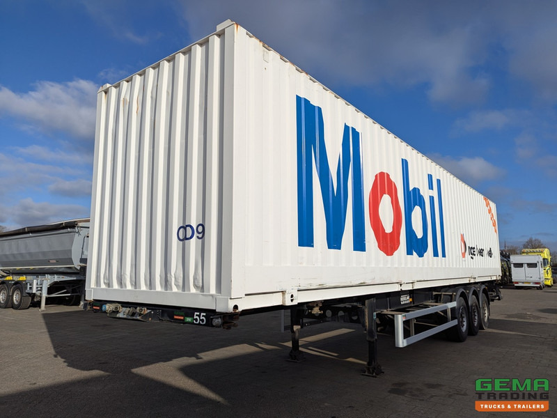 DESOT OPL 3AT 38 9988R 3-Assen SAF - Schijfremmen - 40FT Container - Confectiewanden - Container-transport/ Vekselflak semitrailer: bilde 1 DESOT OPL 3AT 38 9988R 3-Assen SAF - Schijfremmen - 40FT Container - Confectiewanden - Container-transport/ Vekselflak semitrailer: bilde 1