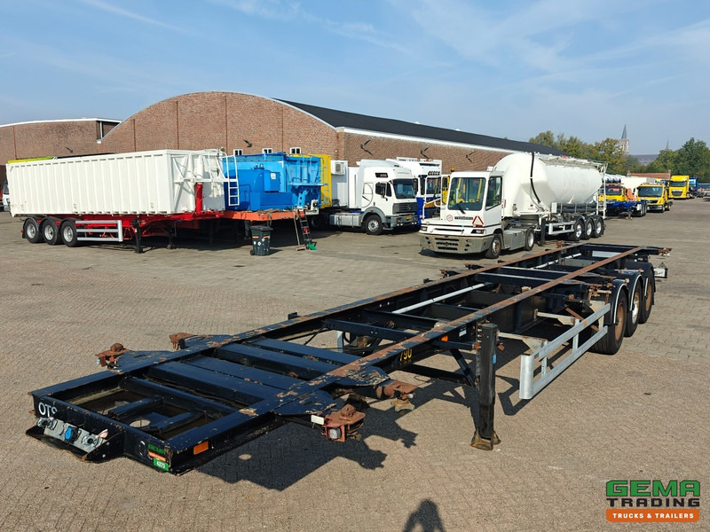 DESOT OPP 3AT 38 78136 3-Assen ROR - Trommelremmen - 20FT 2x20FT 30FT 40FT - 4900KG - Vlak - Container-transport/ Vekselflak semitrailer: bilde 2 DESOT OPP 3AT 38 78136 3-Assen ROR - Trommelremmen - 20FT 2x20FT 30FT 40FT - 4900KG - Vlak - Container-transport/ Vekselflak semitrailer: bilde 2