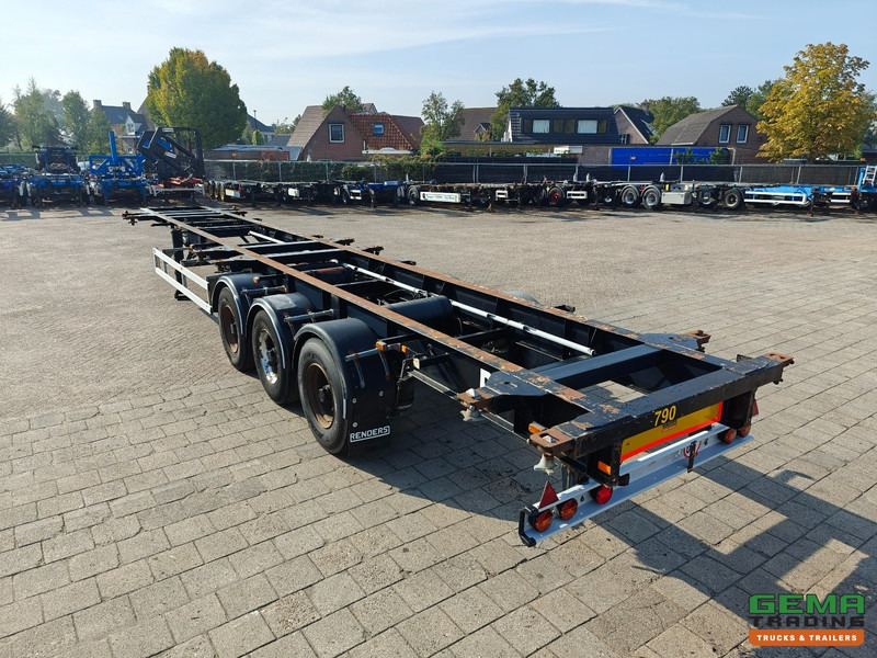 DESOT OPP 3AT 38 78136 3-Assen ROR - Trommelremmen - 20FT 2x20FT 30FT 40FT - 4900KG - Vlak - Container-transport/ Vekselflak semitrailer: bilde 3 DESOT OPP 3AT 38 78136 3-Assen ROR - Trommelremmen - 20FT 2x20FT 30FT 40FT - 4900KG - Vlak - Container-transport/ Vekselflak semitrailer: bilde 3