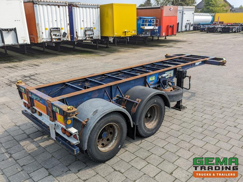 Flandria OP 20V 2A 2-Assen ROR - DrumBrakes - Leaf Suspension - 20FT (O1871) - Container-transport/ Vekselflak semitrailer: bilde 1 Flandria OP 20V 2A 2-Assen ROR - DrumBrakes - Leaf Suspension - 20FT (O1871) - Container-transport/ Vekselflak semitrailer: bilde 1