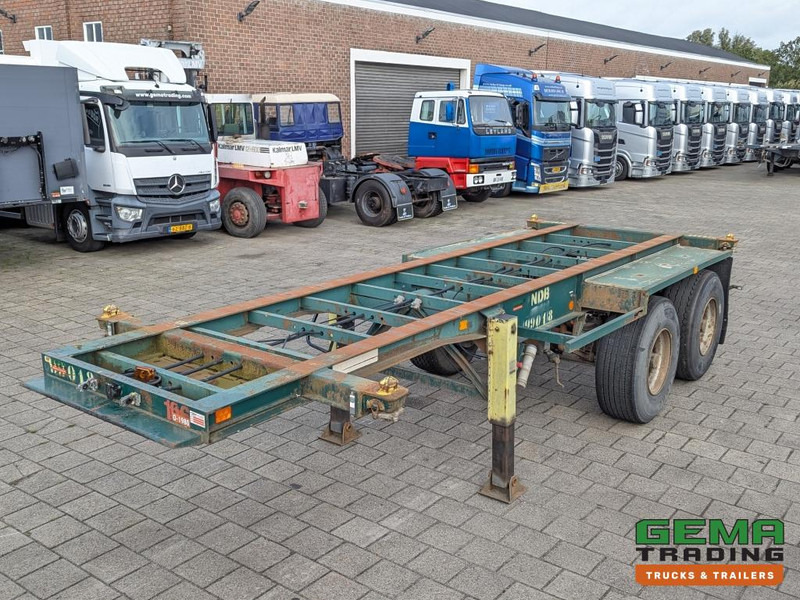 Flandria OP 20V 2A 2-Assen ROR - DrumBrakes - Steel Suspension - 20FT (O1980) - Container-transport/ Vekselflak semitrailer: bilde 3 Flandria OP 20V 2A 2-Assen ROR - DrumBrakes - Steel Suspension - 20FT (O1980) - Container-transport/ Vekselflak semitrailer: bilde 3