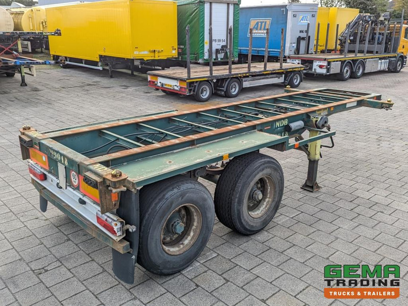 Flandria OP 20V 2A 2-Assen ROR - DrumBrakes - Steel Suspension - 20FT (O1980) - Container-transport/ Vekselflak semitrailer: bilde 1 Flandria OP 20V 2A 2-Assen ROR - DrumBrakes - Steel Suspension - 20FT (O1980) - Container-transport/ Vekselflak semitrailer: bilde 1