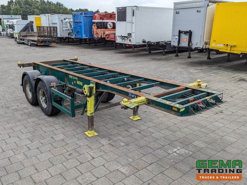 Flandria OP CC 2A 2-Assen ROR DrumBrakes - Steel Suspension - 3110KG - 20FT (O1915) - Container-transport/ Vekselflak semitrailer: bilde 3 Flandria OP CC 2A 2-Assen ROR DrumBrakes - Steel Suspension - 3110KG - 20FT (O1915) - Container-transport/ Vekselflak semitrailer: bilde 3