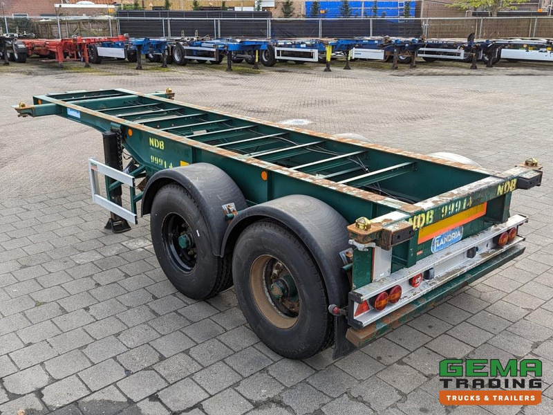 Flandria OP CC 2A 20FT 2-Assen ROR DrumBrakes - Leaf Suspension - 3120KG (O1789) - Container-transport/ Vekselflak semitrailer: bilde 3 Flandria OP CC 2A 20FT 2-Assen ROR DrumBrakes - Leaf Suspension - 3120KG (O1789) - Container-transport/ Vekselflak semitrailer: bilde 3