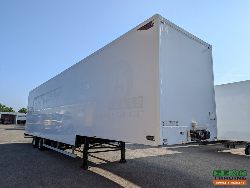 Lavloader semitrailer H.T.F. HZCT 30S 2-Assen BPW - Gesloten SemiDieplader - Hardhouten Vloer - Trommelremmen - TOP!: bilde 7