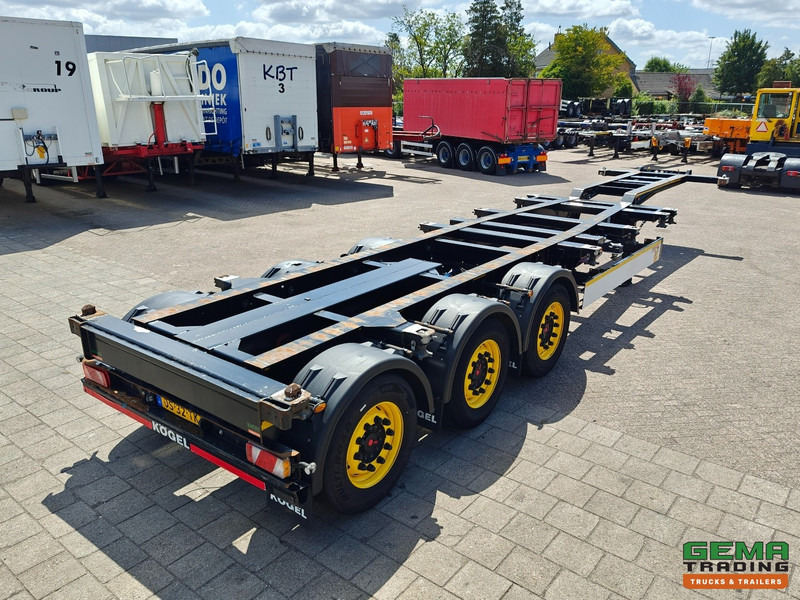 Kögel PORT 40 SIMPLEX 20 3-Assen SAF - Schijfremmen - 2x20FT/30FT/40FT - Achterschuiver - Container-transport/ Vekselflak semitrailer: bilde 5 Kögel PORT 40 SIMPLEX 20 3-Assen SAF - Schijfremmen - 2x20FT/30FT/40FT - Achterschuiver - Container-transport/ Vekselflak semitrailer: bilde 5