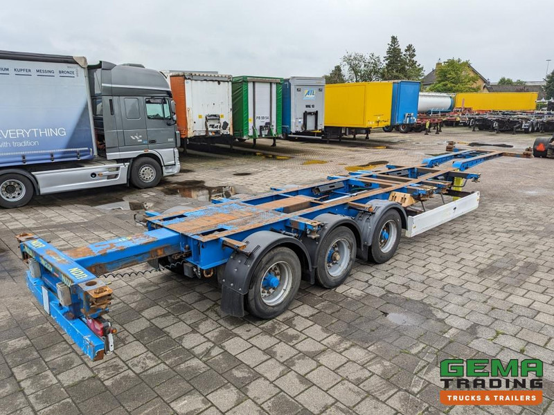 Krone SD 27 3-Assen BPW DrumBrakes - 5280kg - 1x 20FT 2x 20FT 30FT 40FT (O1867) - Container-transport/ Vekselflak semitrailer: bilde 1 Krone SD 27 3-Assen BPW DrumBrakes - 5280kg - 1x 20FT 2x 20FT 30FT 40FT (O1867) - Container-transport/ Vekselflak semitrailer: bilde 1
