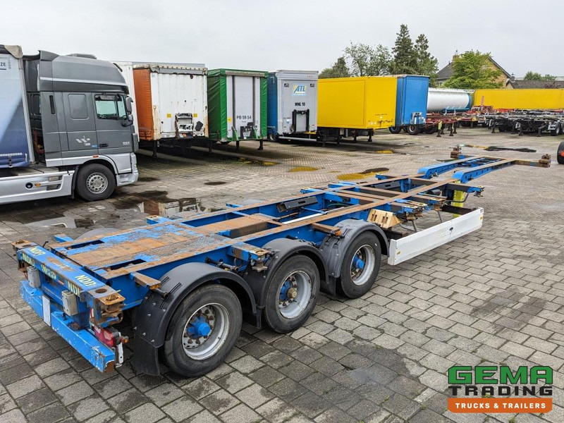 Krone SD 27 3-Assen BPW DrumBrakes - 5280kg - 1x 20FT 2x 20FT 30FT 40FT (O1867) - Container-transport/ Vekselflak semitrailer: bilde 4 Krone SD 27 3-Assen BPW DrumBrakes - 5280kg - 1x 20FT 2x 20FT 30FT 40FT (O1867) - Container-transport/ Vekselflak semitrailer: bilde 4