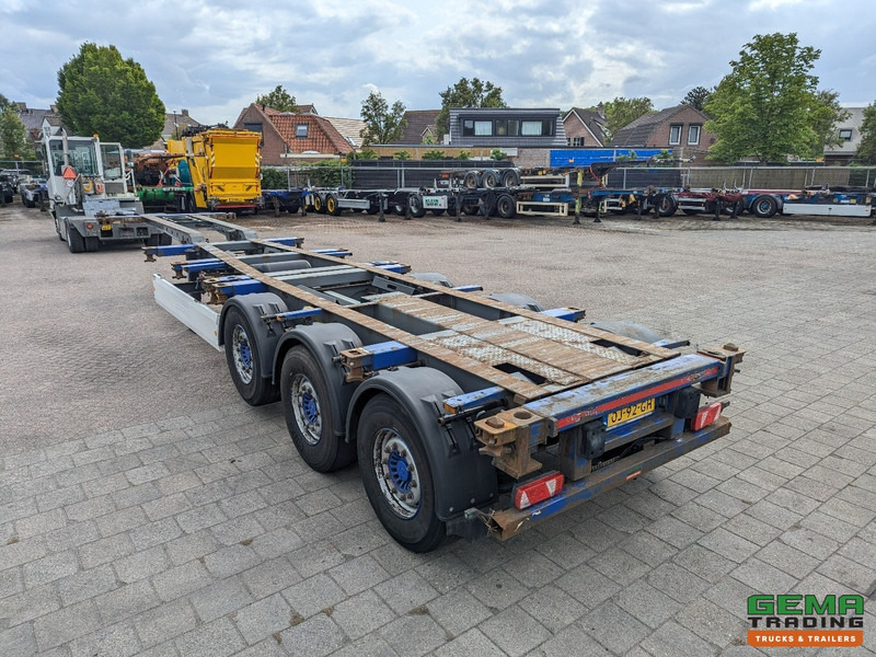 Krone SDC 27 3-Assen SAF - Lift as - Schijfremmen - Achterschuiver - 20 2x20FT/30/40FT - Container-transport/ Vekselflak semitrailer: bilde 3 Krone SDC 27 3-Assen SAF - Lift as - Schijfremmen - Achterschuiver - 20 2x20FT/30/40FT - Container-transport/ Vekselflak semitrailer: bilde 3