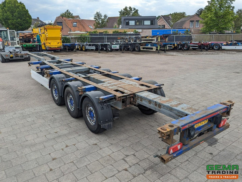 Krone SDC 27 3-Assen SAF - Lift as - Schijfremmen - Achterschuiver - 20 2x20FT/30/40FT - Container-transport/ Vekselflak semitrailer: bilde 5 Krone SDC 27 3-Assen SAF - Lift as - Schijfremmen - Achterschuiver - 20 2x20FT/30/40FT - Container-transport/ Vekselflak semitrailer: bilde 5
