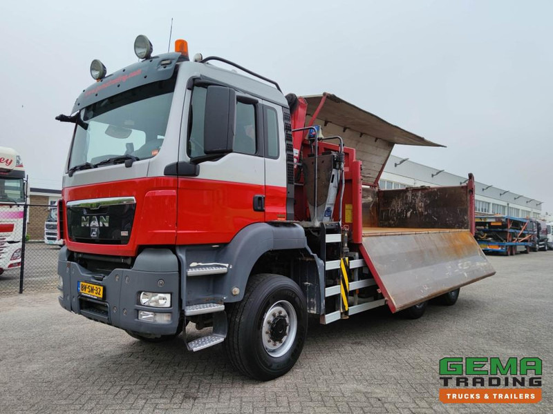 MAN TGS 26.400 6x6 4 Daycab Euro4 - HMF1643Z2 - Hyva 2-Zijdige Kipper 5.4m. - REBUILT ENGINE - TOP! (V584) - Tippbil, Kranbil: bilde 2 MAN TGS 26.400 6x6 4 Daycab Euro4 - HMF1643Z2 - Hyva 2-Zijdige Kipper 5.4m. - REBUILT ENGINE - TOP! (V584) - Tippbil, Kranbil: bilde 2