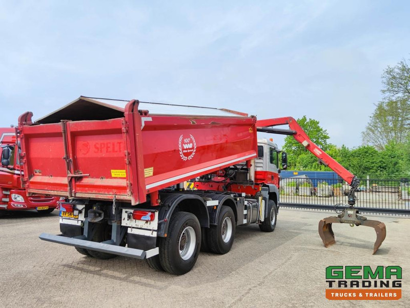 MAN TGS 26.400 6x6 4 Daycab Euro4 - HMF1643Z2 - Hyva 2-Zijdige Kipper 5.4m. - REBUILT ENGINE - TOP! (V584) - Tippbil, Kranbil: bilde 4 MAN TGS 26.400 6x6 4 Daycab Euro4 - HMF1643Z2 - Hyva 2-Zijdige Kipper 5.4m. - REBUILT ENGINE - TOP! (V584) - Tippbil, Kranbil: bilde 4