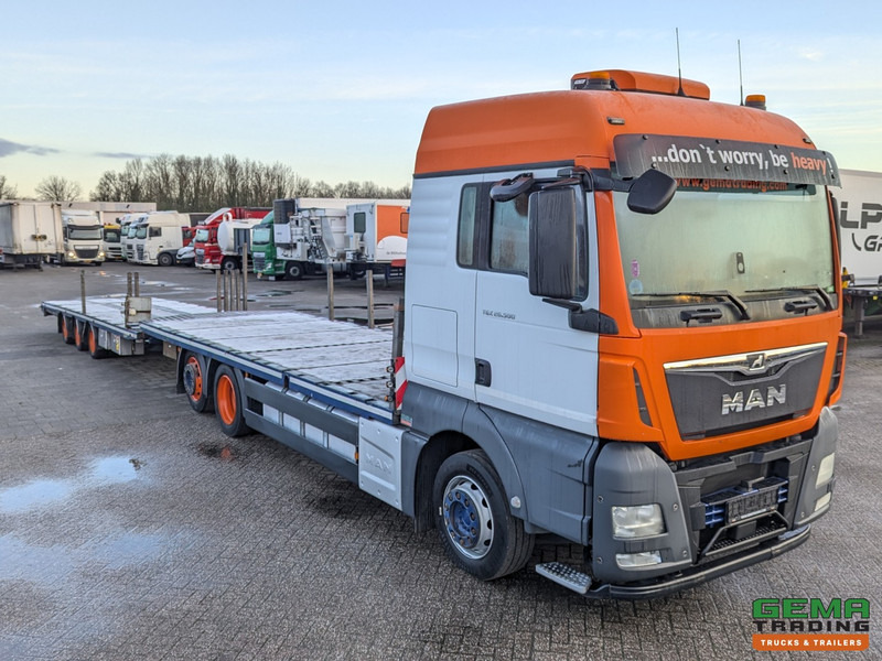 MAN TGX 26.500 6x2/4 LL Euro6 - Retarder + Recker FZ3 3-Assige Aanhanger - Uitschuifbaar - Planbil: bilde 3 MAN TGX 26.500 6x2/4 LL Euro6 - Retarder + Recker FZ3 3-Assige Aanhanger - Uitschuifbaar - Planbil: bilde 3