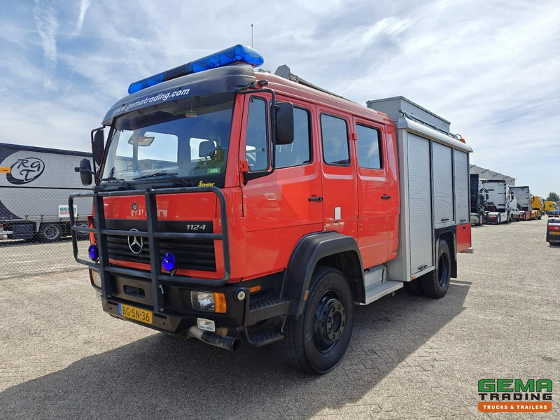 Mercedes-Benz 1124 AF 4x4 Dubbelcab 6Cil - 8 Pers - Ziegler TS - Tankautospuit TS09 LD2.800 HD265 T2.000 S40 - 04/2026 APK - Brannbil: bilde 1 Mercedes-Benz 1124 AF 4x4 Dubbelcab 6Cil - 8 Pers - Ziegler TS - Tankautospuit TS09 LD2.800 HD265 T2.000 S40 - 04/2026 APK - Brannbil: bilde 1