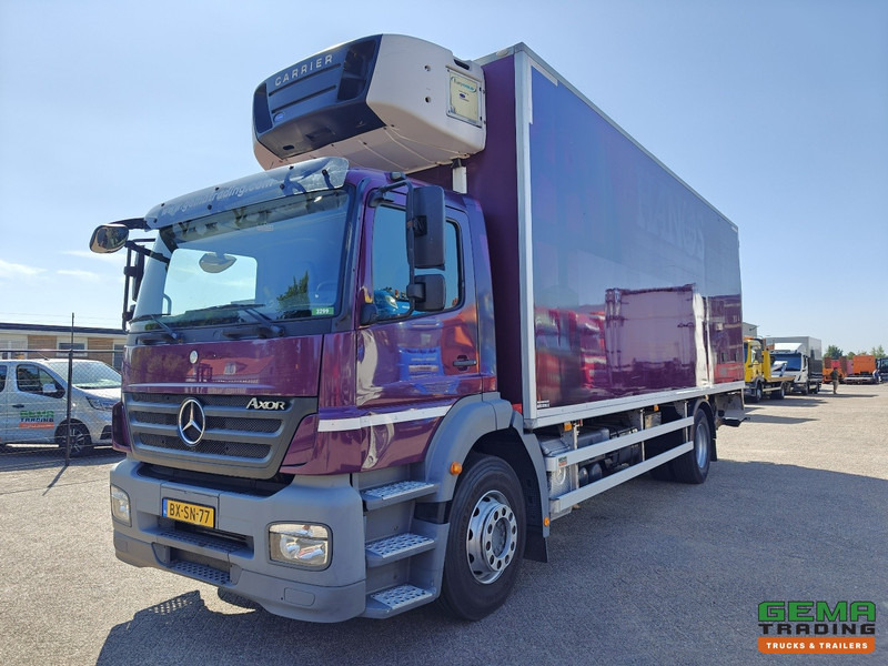 Mercedes-Benz AXOR 1824 L 4x2 Dagcab Euro5 - Koel-Vriesbak 7.5M - Carrier Supra 950MT + Laadklep 2000KG - Zijdeuren - Lastebil med kjøl: bilde 1 Mercedes-Benz AXOR 1824 L 4x2 Dagcab Euro5 - Koel-Vriesbak 7.5M - Carrier Supra 950MT + Laadklep 2000KG - Zijdeuren - Lastebil med kjøl: bilde 1
